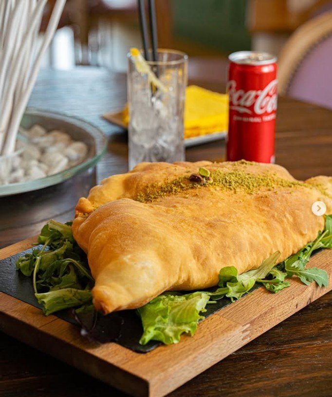 Calzone al pistacchio